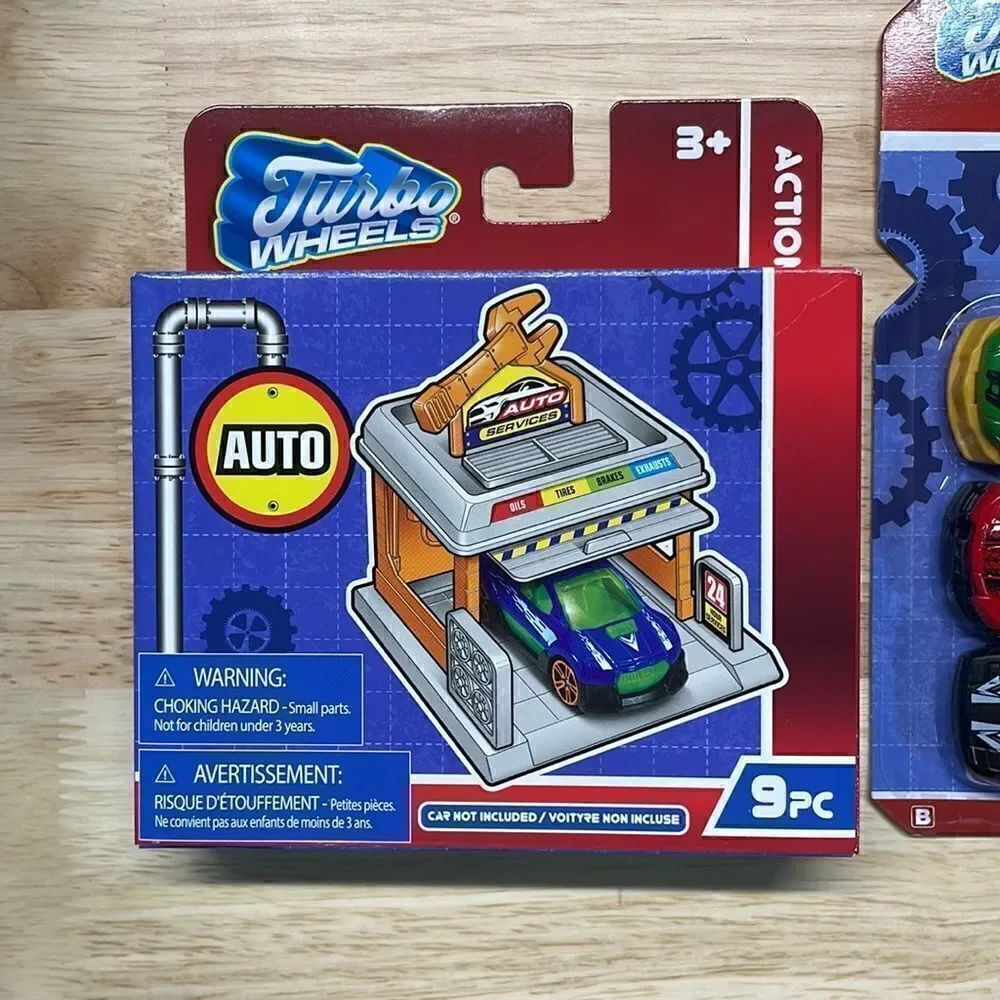 Turbo Wheels Auto Shop Service and Cars Pack